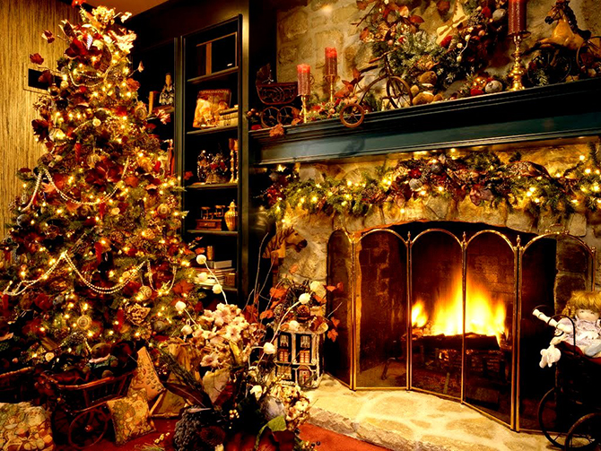 christmas room decoration