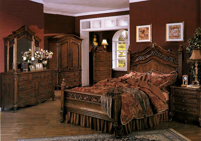 "antique bedroom"
