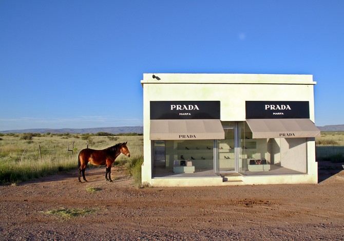 The Prada store that got lost in the desert