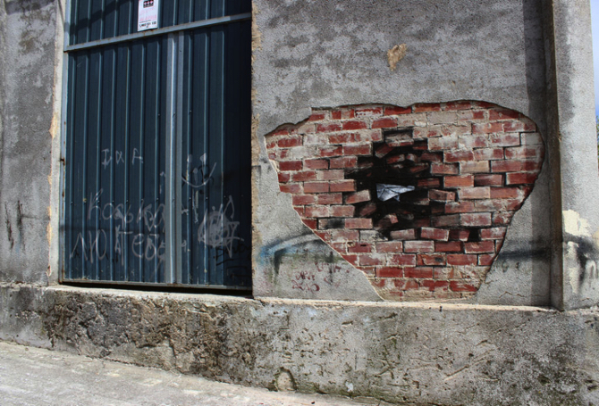 The Minimalist Street Art of Pejac