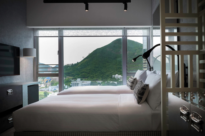 A Warehouse Turned Mid-Century Inspired Hotel in Hong Kong
