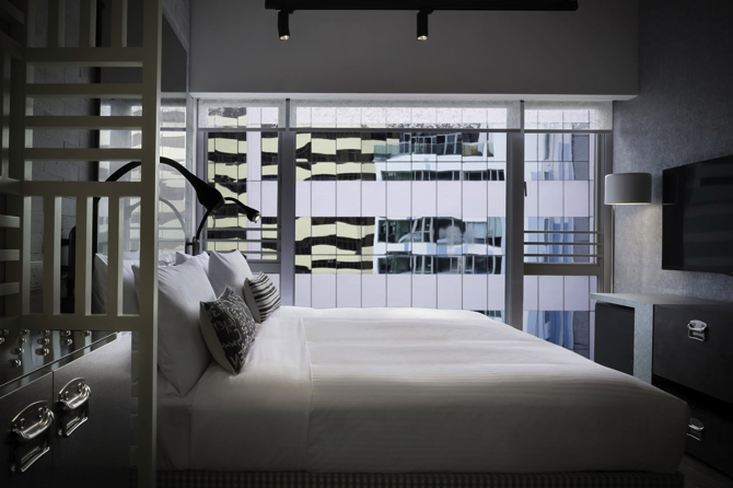 A Warehouse Turned Mid-Century Inspired Hotel in Hong Kong