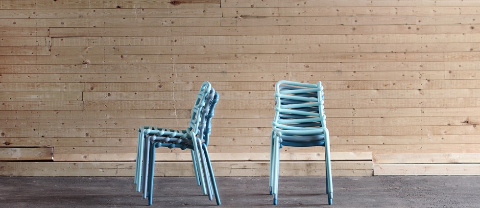 markus johansson designs a loop chair at salone satellite featured