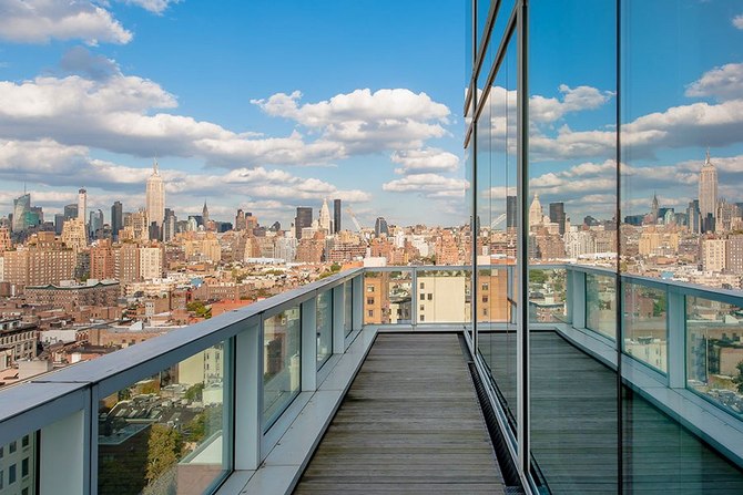 penthouse Industrial style penthouse by Richard Meier