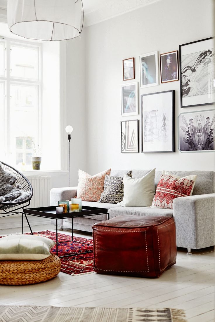 10 cool eclectic living rooms
