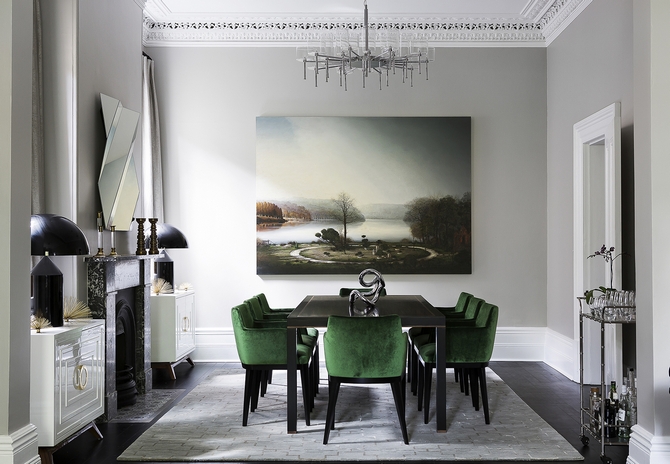 INTERIOR DESIGNS BY BRENDAN WONG DESIGN 4 DINING ROOM CHANDELIERS
