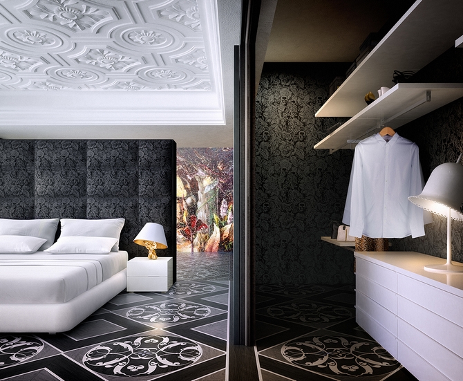 4 Luxury Mid Century Modern Interiors by Marcel Wanders Private Residence Taipei