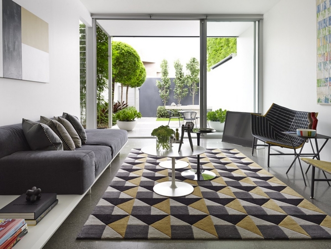 6 10 Mid Century Modern Living Rooms by Natale ANNANDALE HOUSE