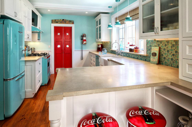 Retro inspirations for your kitchen ideas 4