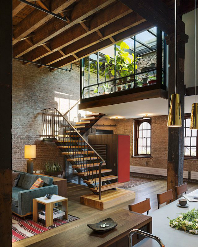 industrial style loft apartments designs 4