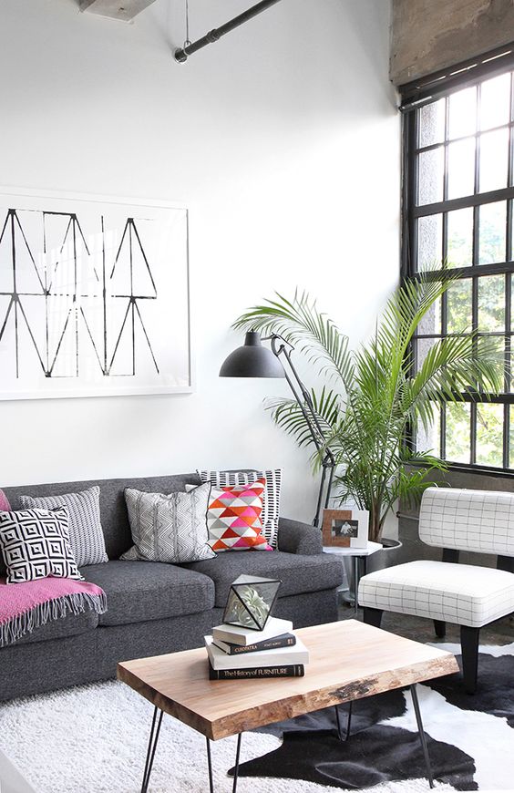 10 Industrial Decor Living Room Ideas