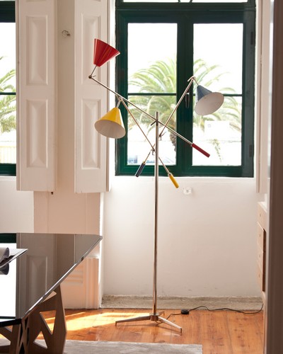 Industrial interior: inspiring floor lamps