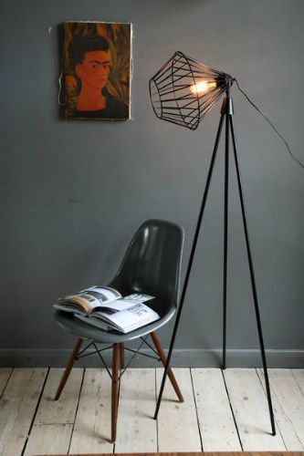 Perfect floor lamps for your industrial living room