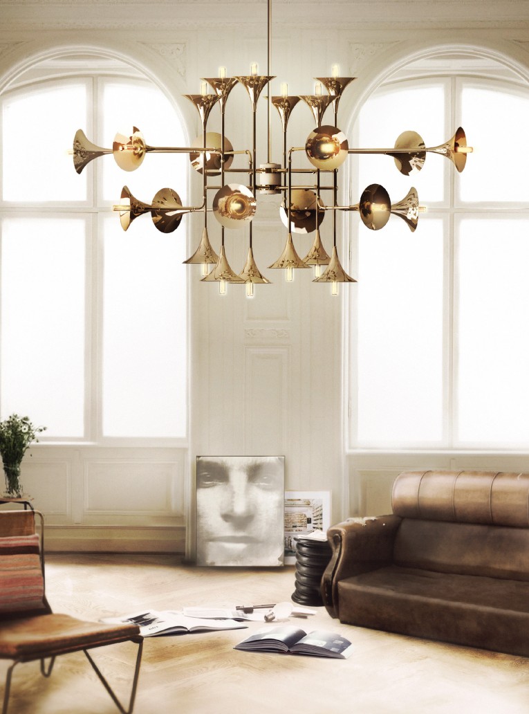 Lighting Ideas for your Industrial living room