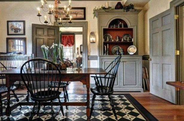 American Colonial Living Rooms