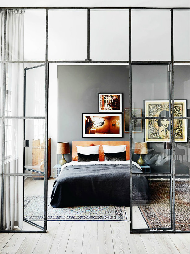 Bringing New York Loft Style into the Bedroom