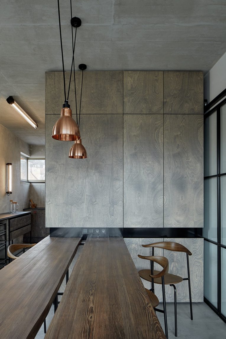 An Industrial_Loft in Prague with an unconventional layout