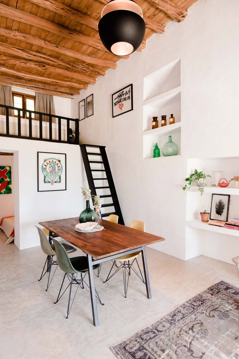 200-Year-Old Stable Transformed Into Industrial Cottage in Ibiza 2