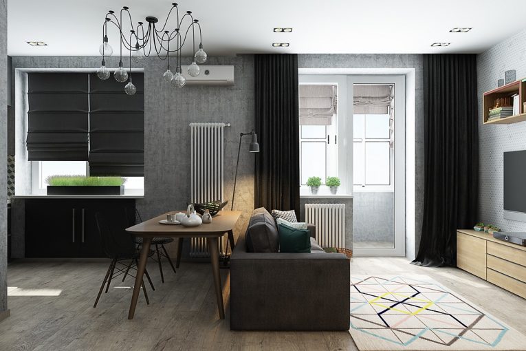 Small_Apartment Ideas Under 50 Square Meters