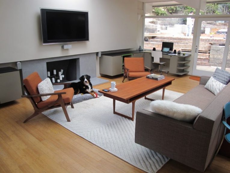 Enlivening modern living rooms