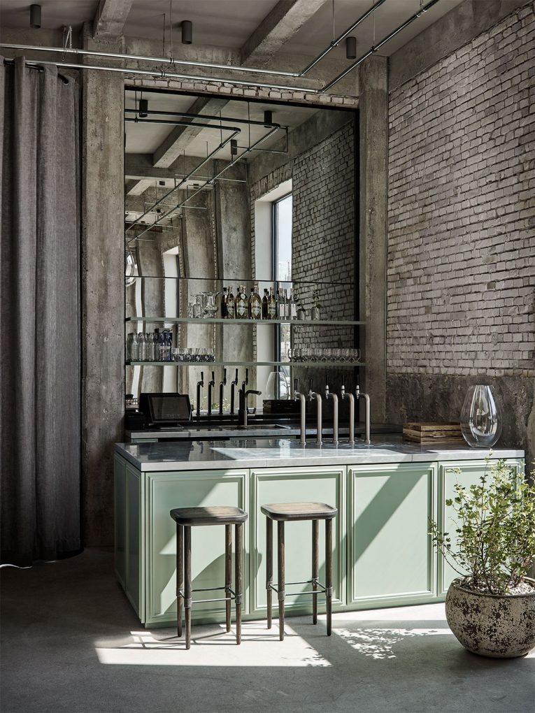 Industrial Style Restaurant 108 with Exposed Brick Walls in Copenhagen 3