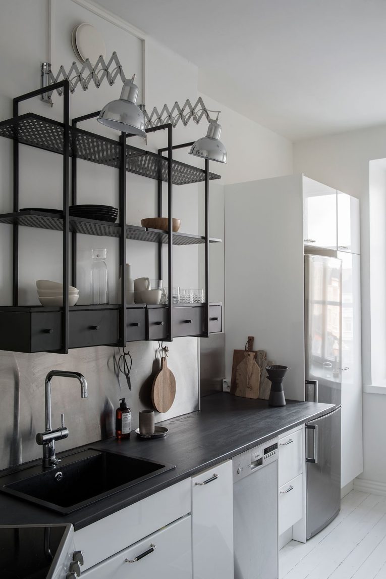 An Industrial Style Apartment in Helsinki by Laura Seppänen 1
