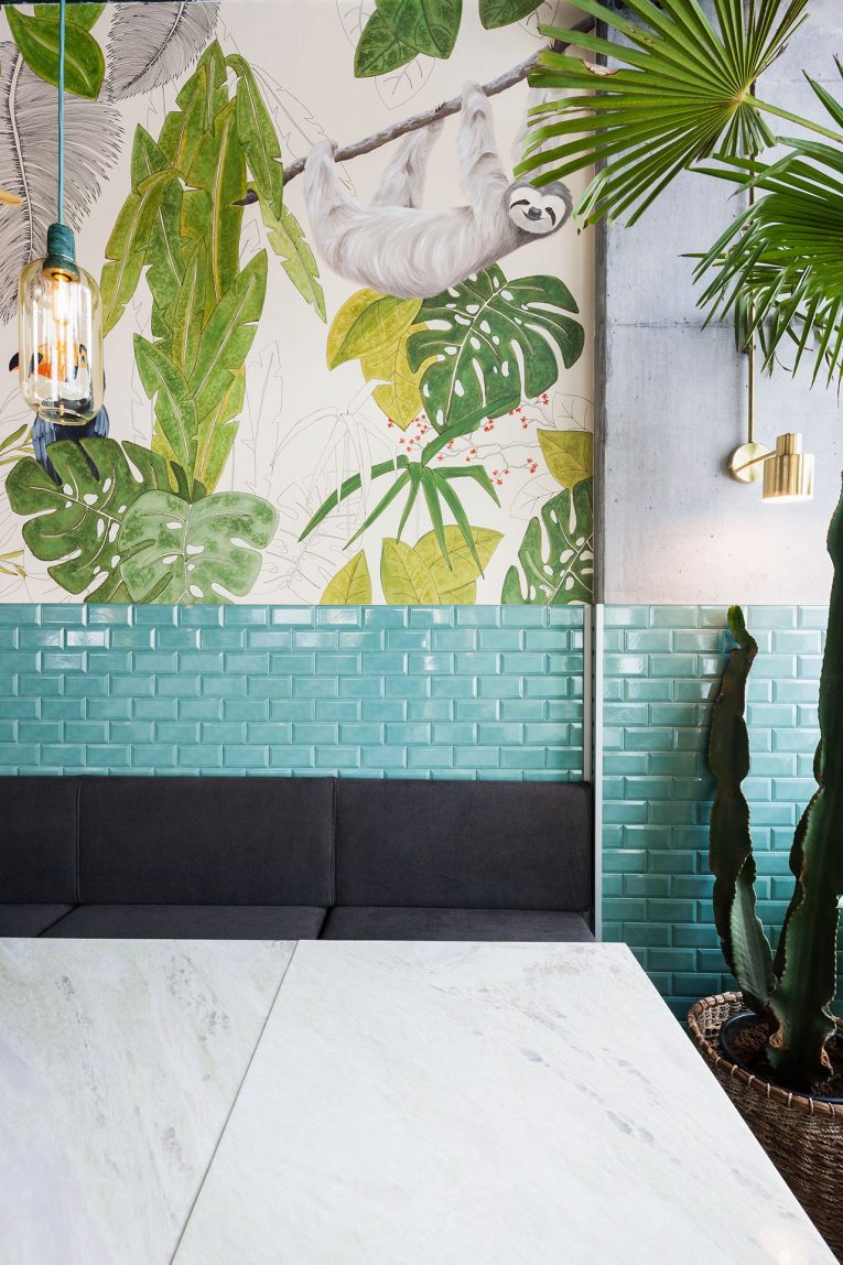 Kane World Food Studio – Industrial Style Meets The Jungle