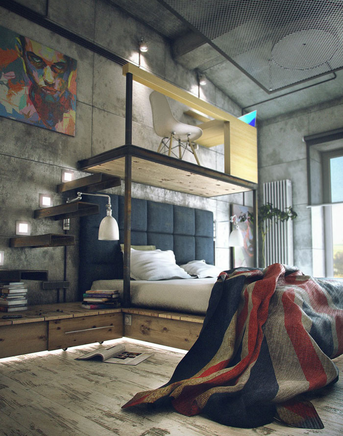 Industrial Talks How to Create an Industrial Bedroom Design 2