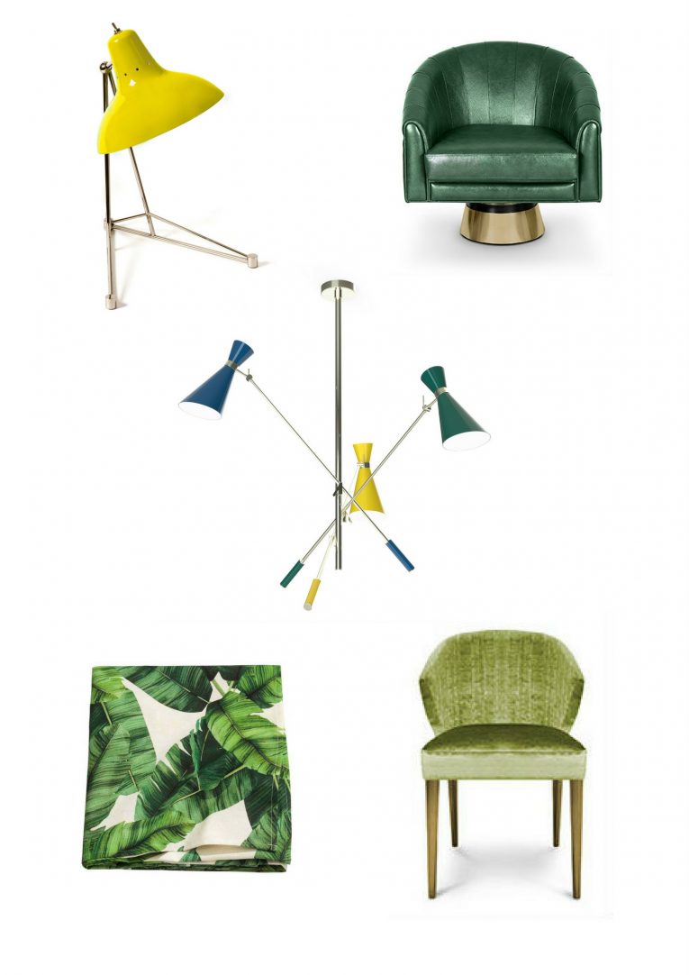 Mood Board The Best Ways to Use Greenery in Your Vintage Decor (1)