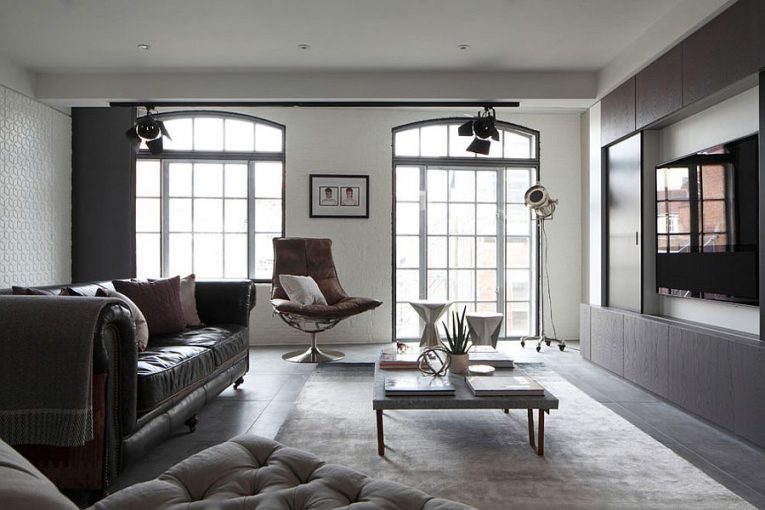 Rough and Elegant – Meet this Industrial Loft in London