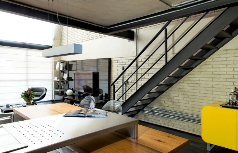 Industrial Loft Features Unique Lighting Designs in São Paulo 4