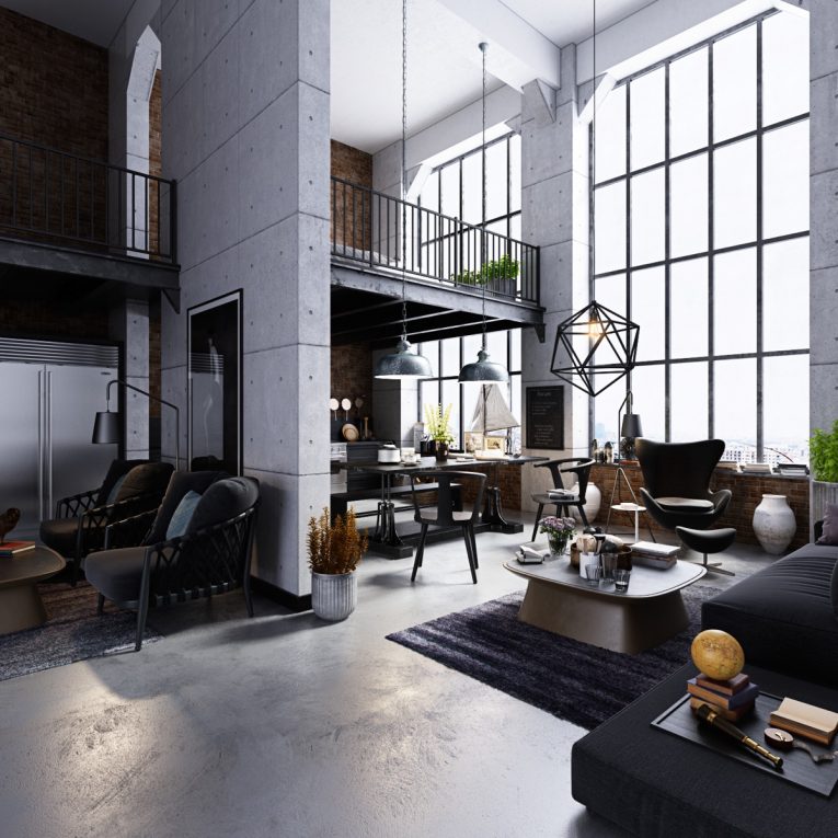 What's Hot on Pinterest Industrial Living Rooms to ...