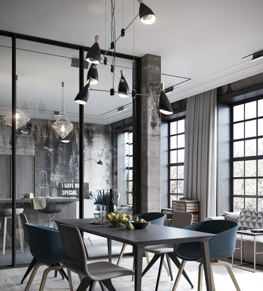 Easter- Industrial Trends For Your Dining Room Decor 13