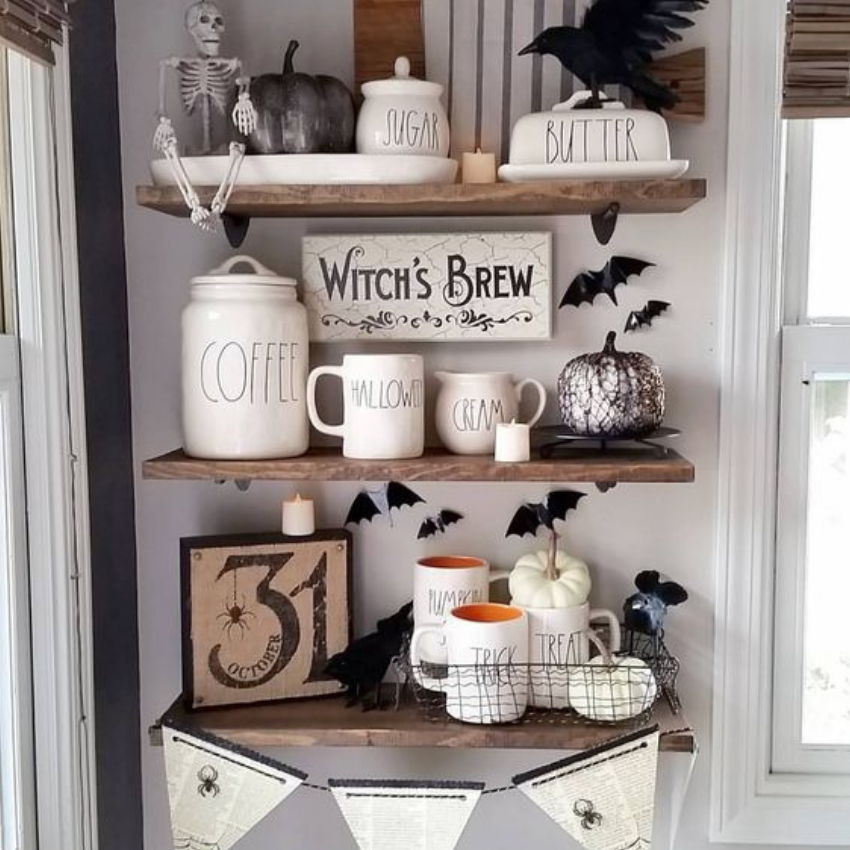 Outdoor and Indoor Ideas For Your Halloween Decoration (5)