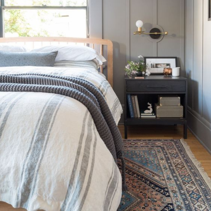 What's Hot on Pinterest Vintage Grey Bedroom Ideas (2)